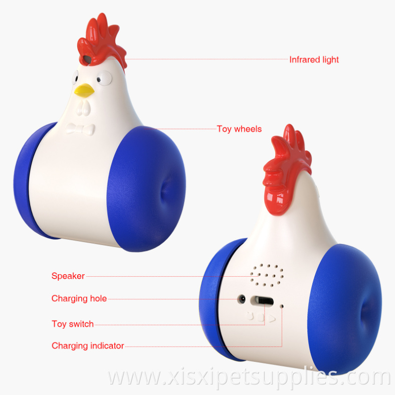 Electric sounding tumbler with laser tease cat toy cat teaser toy